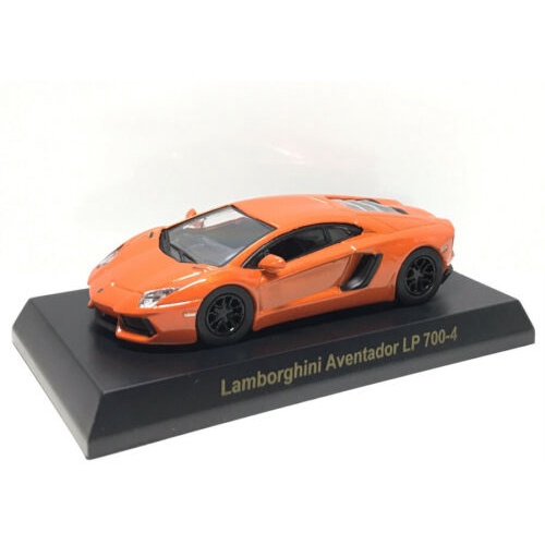Xe mô hình Kyosho 1/64 Lamborghini Aventador LP 700-4 Orange