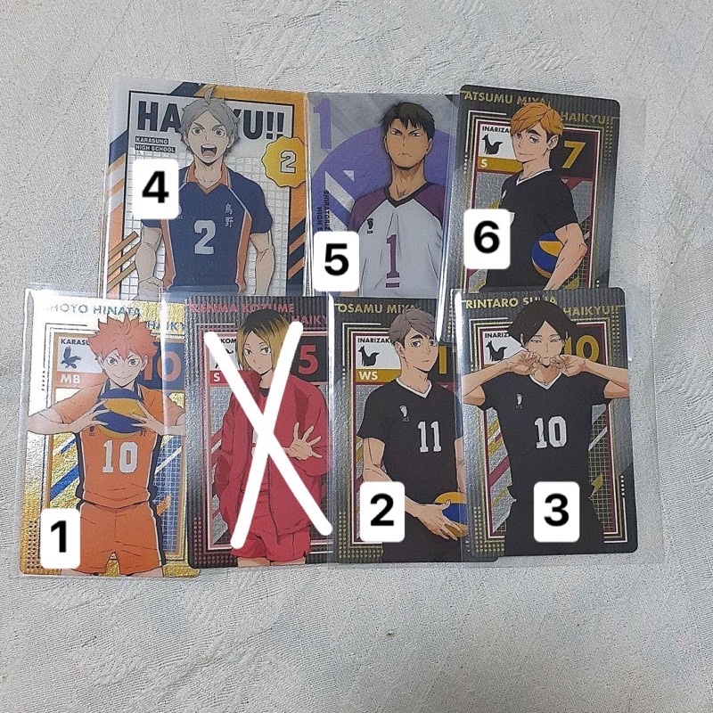 THẺ ẢNH HAIKYUU