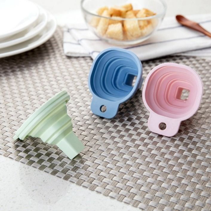 Phễu silicone mini có thể gấp gọn tiện dụng