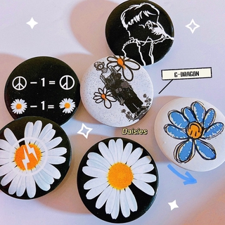 HUY HIỆU TRÒN/GHIM CÀI BALO, GIÀY HÌNH GD, DAISY SIÊU XINH - ORDER 10 NGÀY