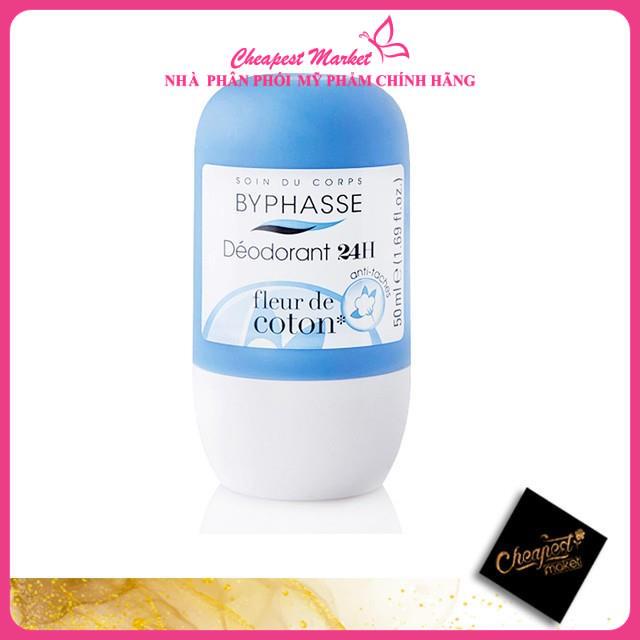 Lăn Khử Mùi Byphasse Deodorant 24h Roll On 50ml Chính Hãng