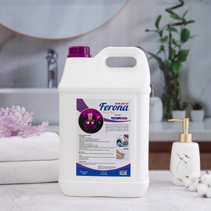 Nước giặt xả cao cấp 6 in 1 Ecogy 10kg - Sạch khuẩn thơm mềm, bảo vệ da tay, an toàn cho máy giặt