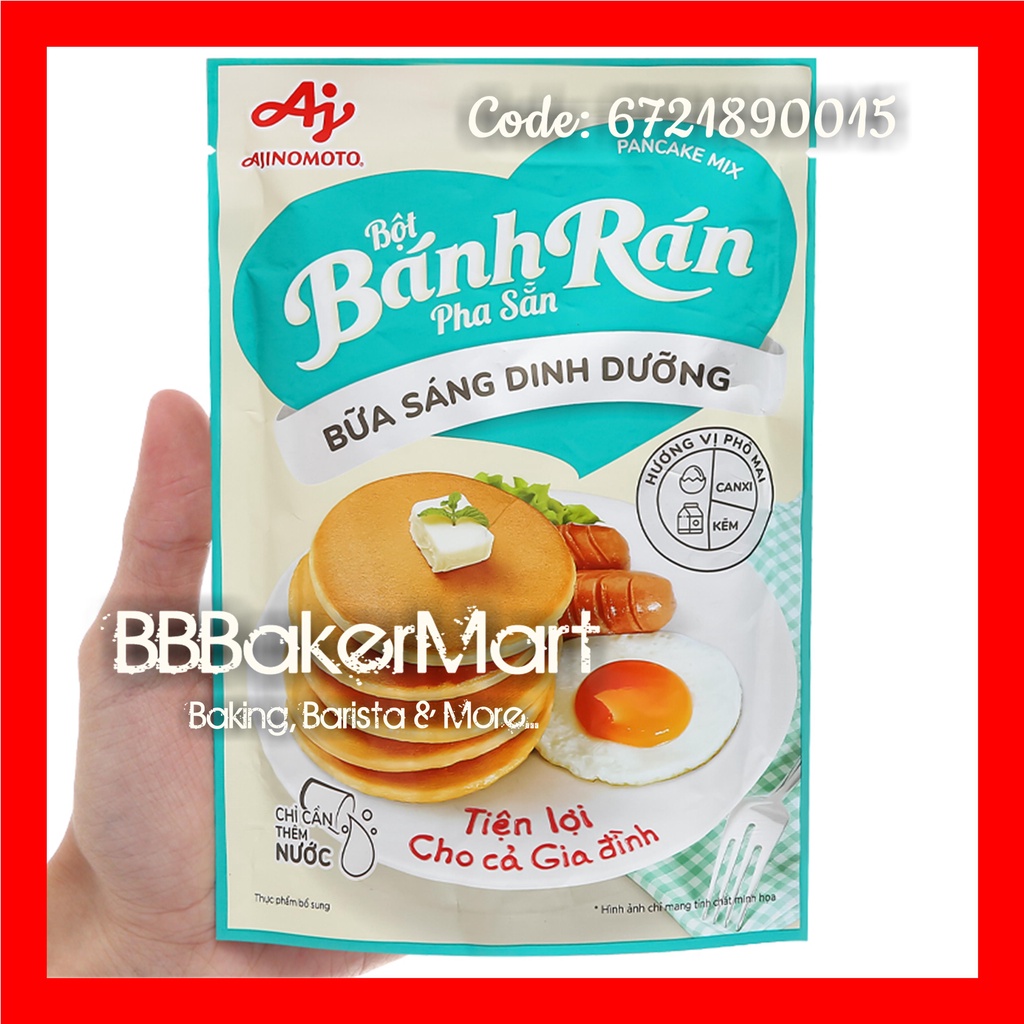 XANH - Bột bánh rán pha sẵn AJINOMOTO - DINH DƯỠNG - Gói 150gr