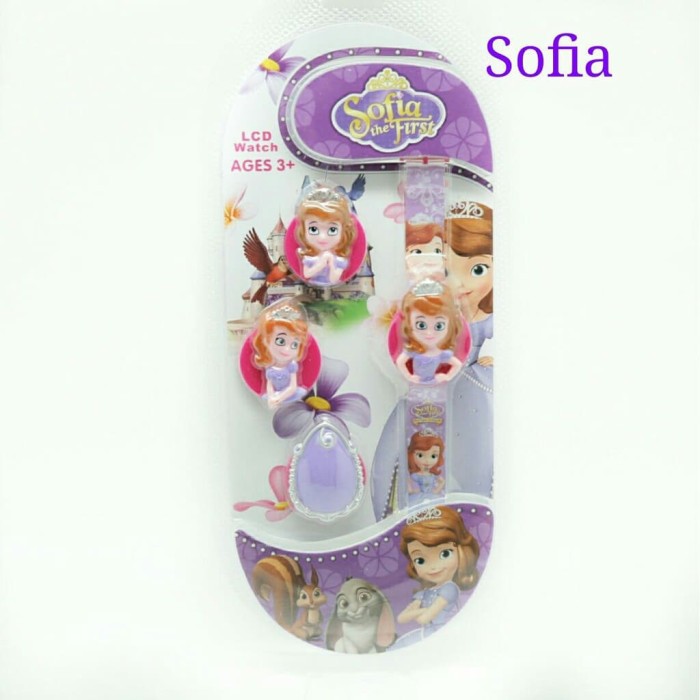 Đồng Hồ Đeo Tay Sofia 4 Trong 1 Xinh Xắn Cho Bé | BigBuy360 - bigbuy360.vn