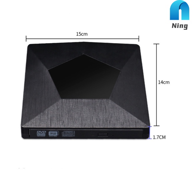 Đầu Ghi DVD/CD Usb 3.0 Type-C Cho Máy Tính Để Bàn Notebook