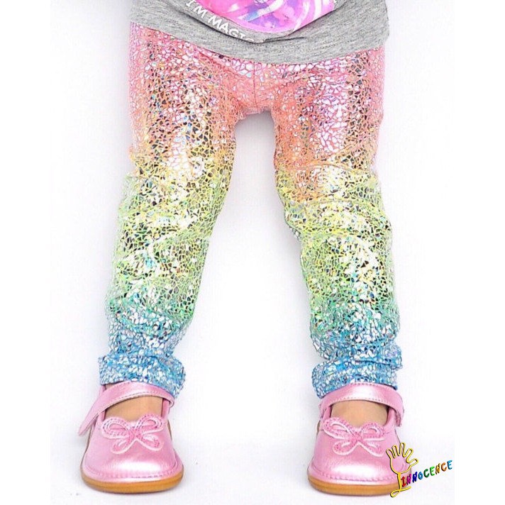 Quần legging đính sequin lấp lánh cho bé gái