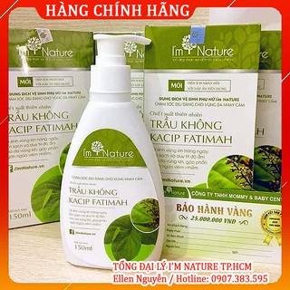 (+Quà) Dung Dịch Vệ Sinh Phụ Nữ Trầu Không I'm Nature 150ml