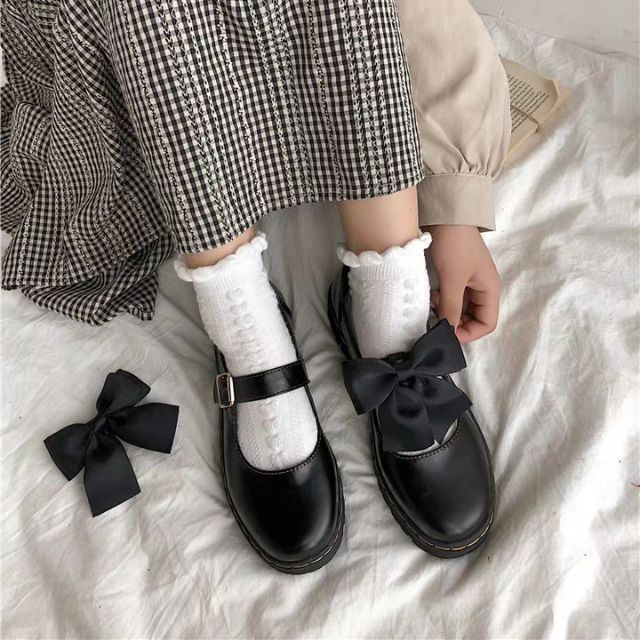 [ORDER] Giày oxford Mary Jane  2in1 cho các cô nàng vintage phiên bản 2020, hàng quảng châu loại đẹp