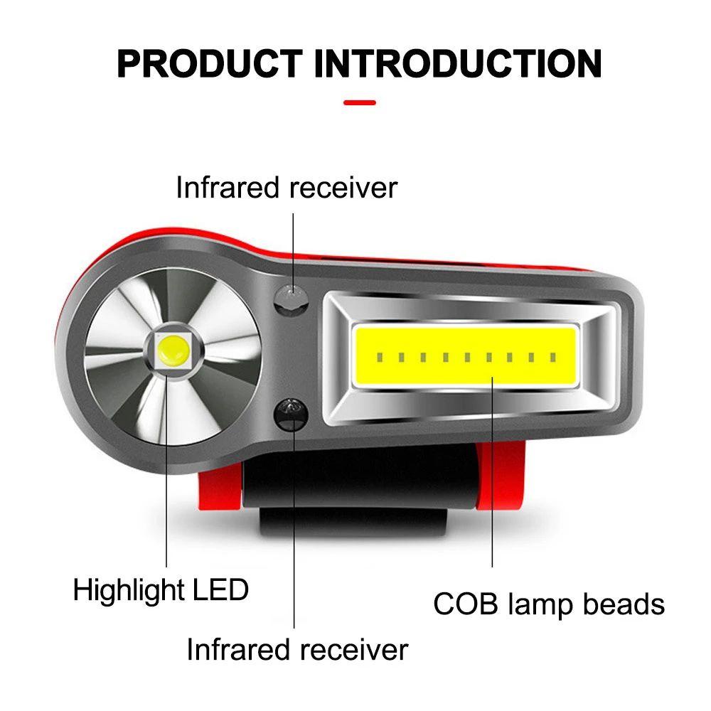 Đèn LED Kẹp Mũ Lưỡi Trai Di Động Ánh Sáng Trắng Đa Ứng Dụng