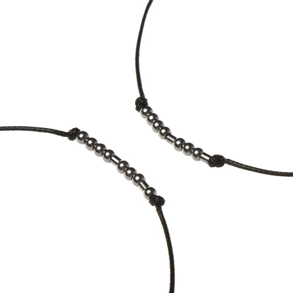 Vòng Tay Dây Sáp Bện Thủ Công BFF Mã Code BFF Thời Trang Kỷ Niệm