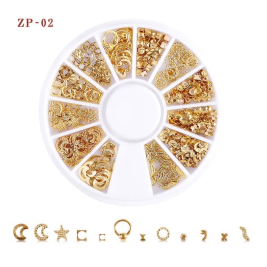 Charm hũ trang trí nail