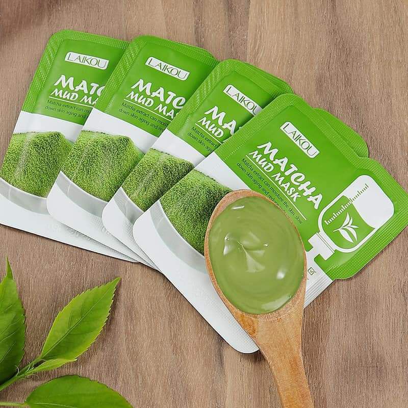 MẶT NẠ BÙN ĐẤT SÉT MATCHA MUD MASK LAIKOU NỘI ĐỊA TRUNG ✅