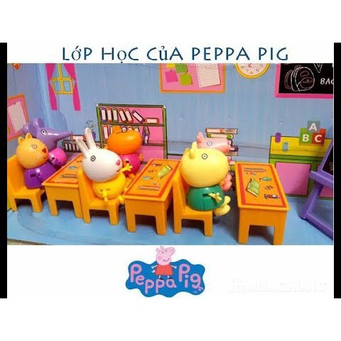 Lớp học Peppa pig vui nhộn đóng hộp đẹp