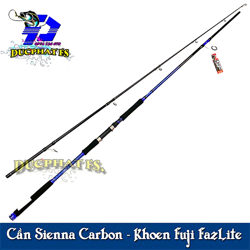 Cần Câu đánh lancer, tra , trê . Coastline NSF khoen fuji chân K - 2m4 2m7 3m0