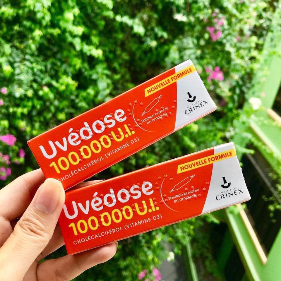 Vitamin D3 Uvedose 100.000iu liều cao cho bé từ 18m