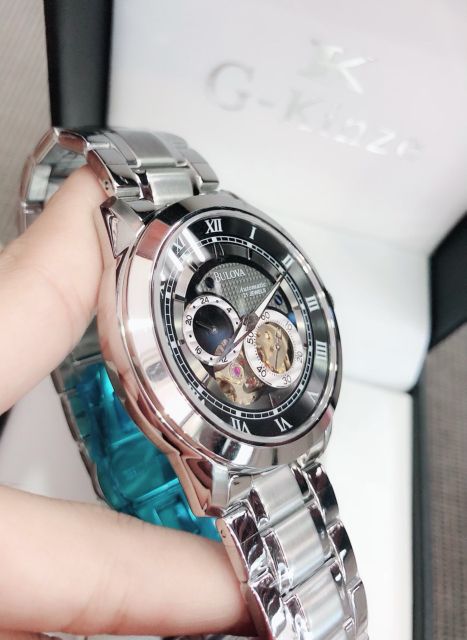 Đồng hồ nam automatic dây thép BULOVA  96A118  for men