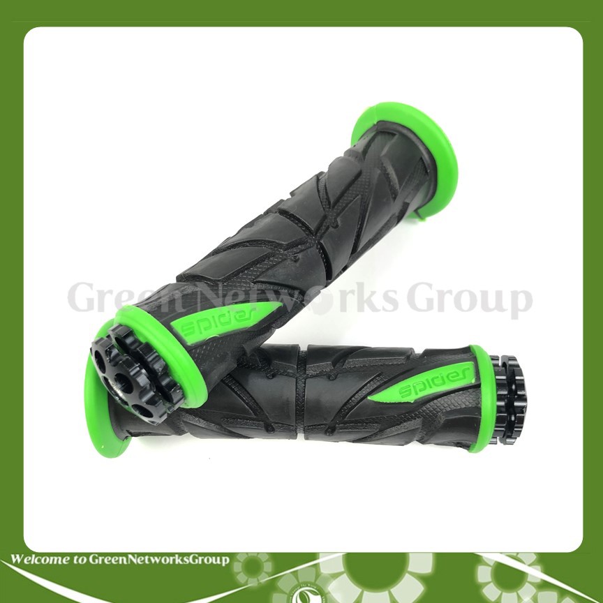 Cặp bao tay gù Spider cho xe máy ( xanh lá ) Greennetworks
