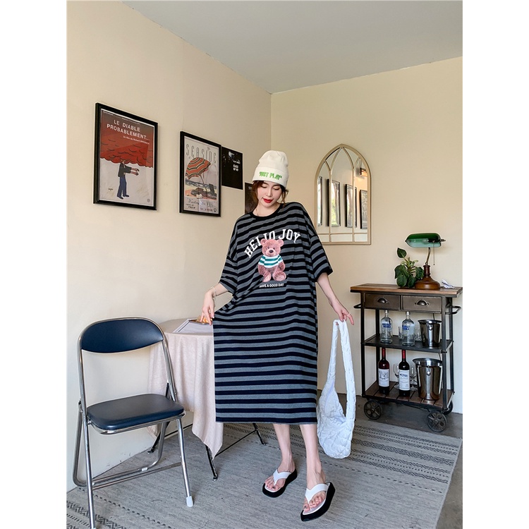 Váy Suông Hình Dễ Thương Cotton Cao Cấp A2582