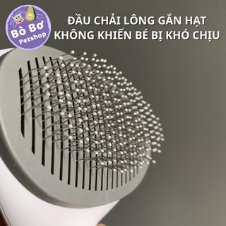LƯỢC CHẢI LÔNG CHO CHÓ MÈO CÓ NÚT BẤM
