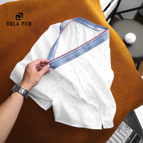 Quần Short Ngủ Tommy Hilifiger dư xịn Hàng Cao Cấp Dolamen có Big Size