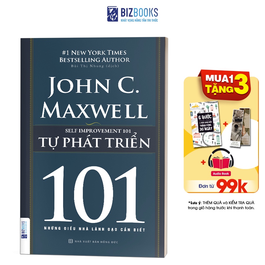BIZBOOKS - Sách - Tự Phát Triển 101 - 101 Những Điều Nhà Lãnh Đạo Cần Biết - 1 BEST SELLER