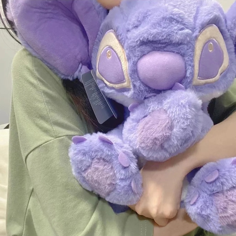 60cm Tím Stitch Búp Bê Quà Tặng Sinh Nhật Cô Gái Sáng Tạo Gửi Bạn Gái Bạn Bè Bạn Gái Tốt Nghiệp Niche Cao Cấp Stitch Disney Hàng Hóa Gối Búp Bê