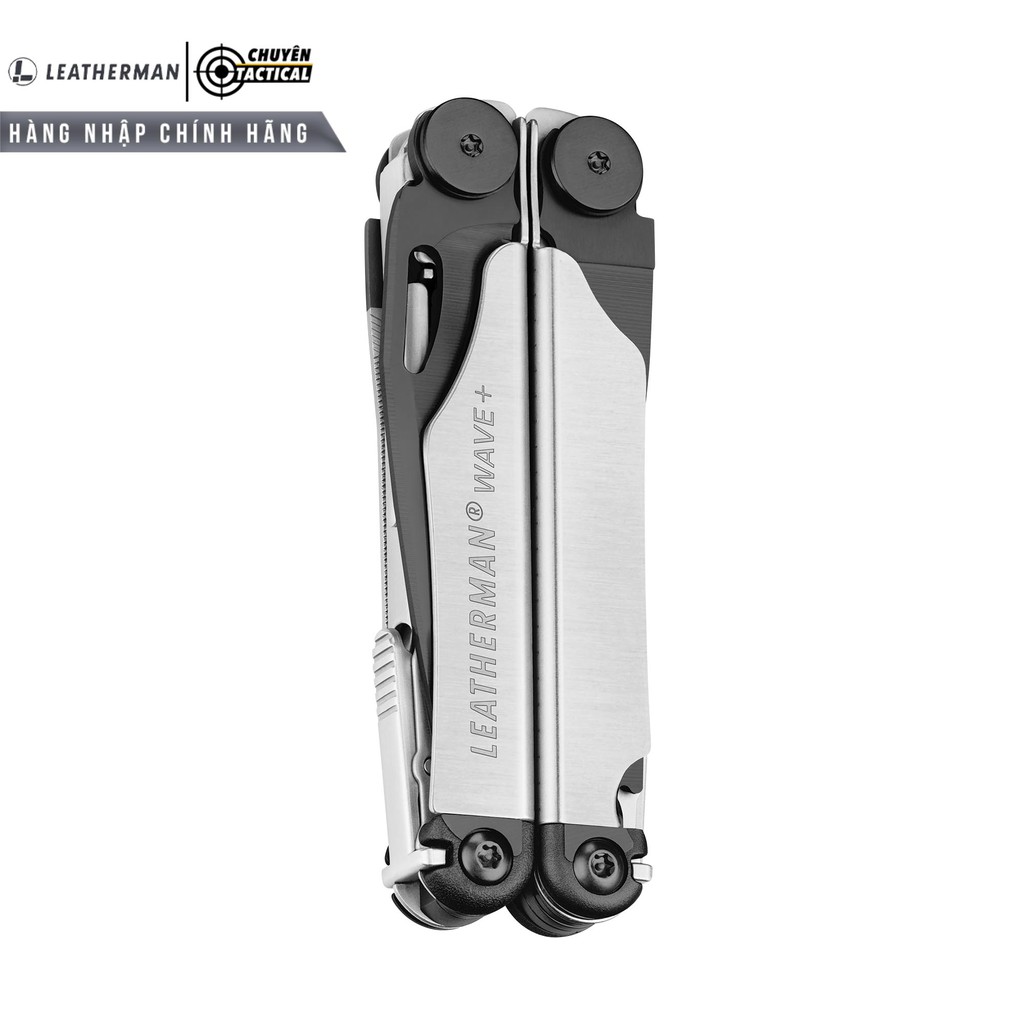 Dụng cụ đa năng Leatherman Wave Plus BlackSilver - Phân phối chính hãng - Bảo hành 25 năm