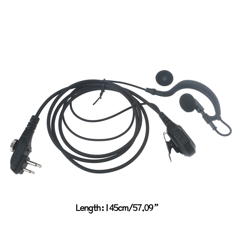 Tai Nghe 2 Pin Kèm Vít Khóa Dành Cho Radio HYT TC-500 TC-518 TC-500S