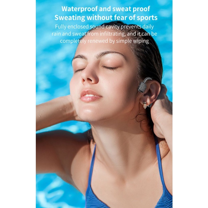 Bone Conduction Earphone Bluetooth Headphones G2 Wireless Earphones Sports TWS Waterproof With Microphone For Running