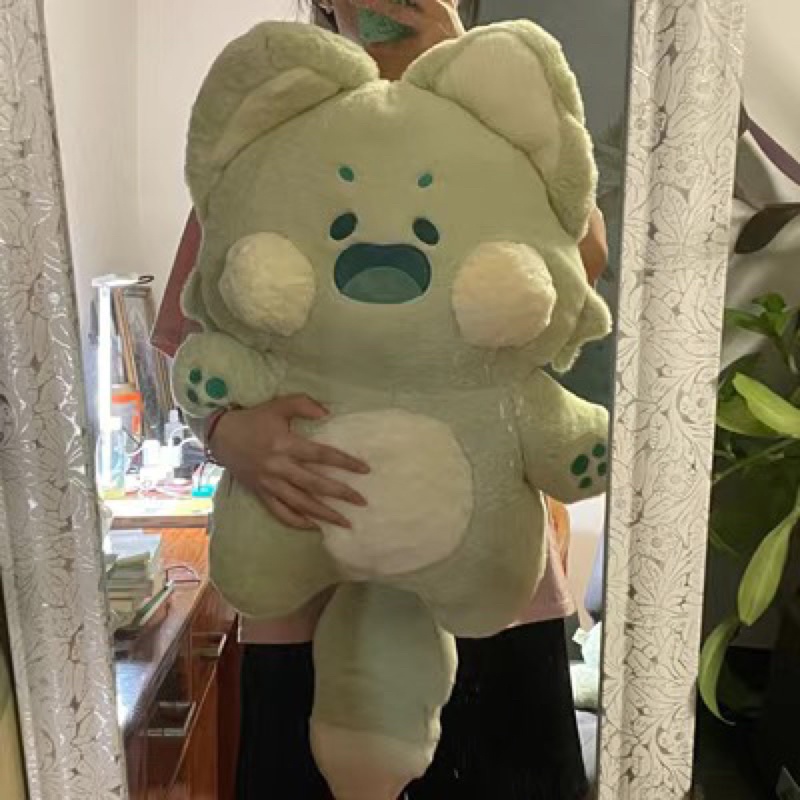 CÓ SẴN Mèo bông DUDU size 90cm tính từ tai đến đuôi full màu hot trend siêu mềm mại gấu bông thú bông đồ chơi