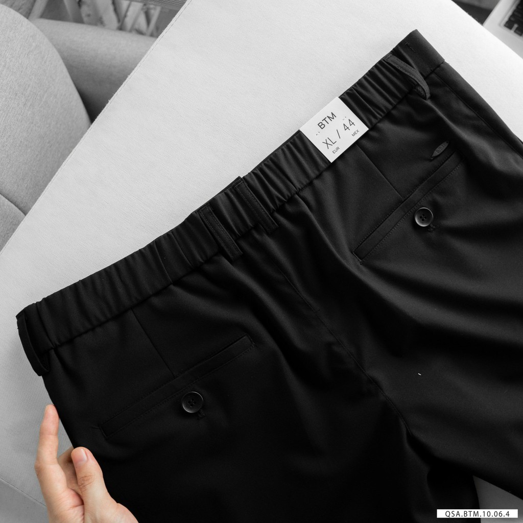 Quần Short Âu Lưng Thun Chính Hãng Bentino, Vải Mịn Ôm Đẹp