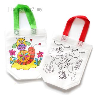 Bộ Túi Đựng Dụng Cụ Vẽ Graffiti Bằng Vải Không Dệt Thân Thiện Với Môi Trường Bảo Vệ Môi Trường Mẫu Giáo