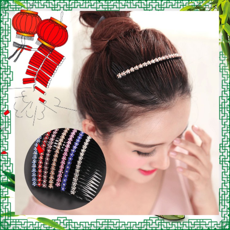 1 Lược Cài Tóc Xinh Lấp Lánh