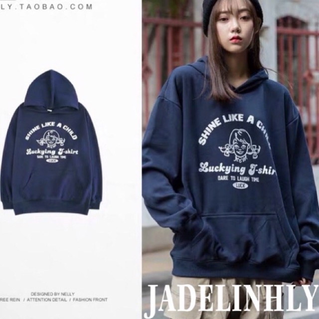 Áo hoodie nelly heybig sale(có sẵn)
