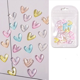 Charm nail gắn móng hình trái tim 1 chiếc