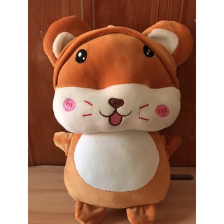 Thú Nhồi Bông Chuột Hamster, Gấu Bông Chuột Dễ Thương Siêu Mềm Êm Mịn Size 40cm
