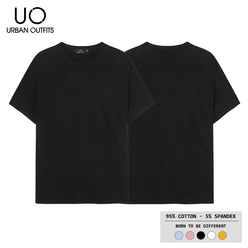 Áo Thun Tay Ngắn Nam Nữ URBAN OUTFITS Trơn ATR01 Form Suông Cotton 4 Chiều Local Brand | BigBuy360 - bigbuy360.vn