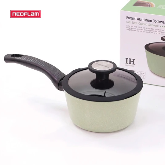 [Hàng chính hãng] Nồi sâu chống dính, bếp từ Neoflam Reverse 18cm, thể tích 1.9lít, chống dính Daikin 4 sao