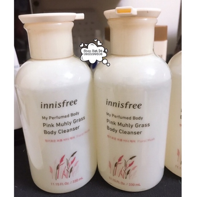 Sữa Tắm Trắng Da Hương Hoa Cỏ Innisfree My Perfumed Body Cleanser 330ml
