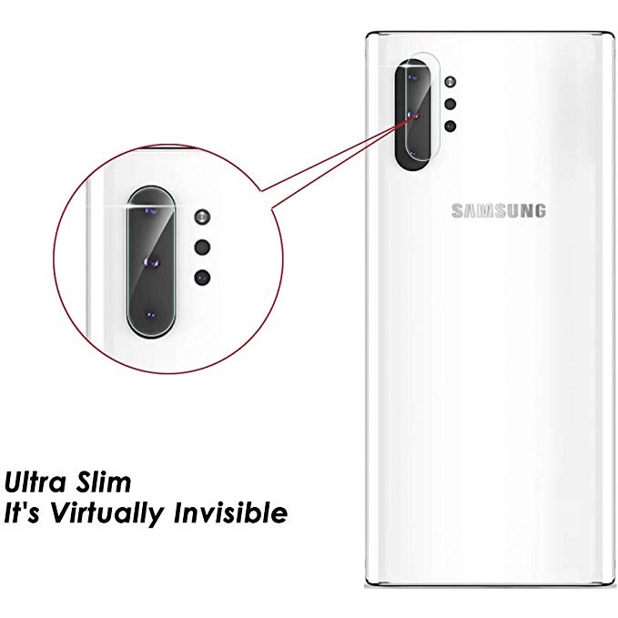 Bộ 3 Miếng Dán Cường Lực Bảo Vệ Camera Cho Samsung Galaxy Note 10 10 Plus