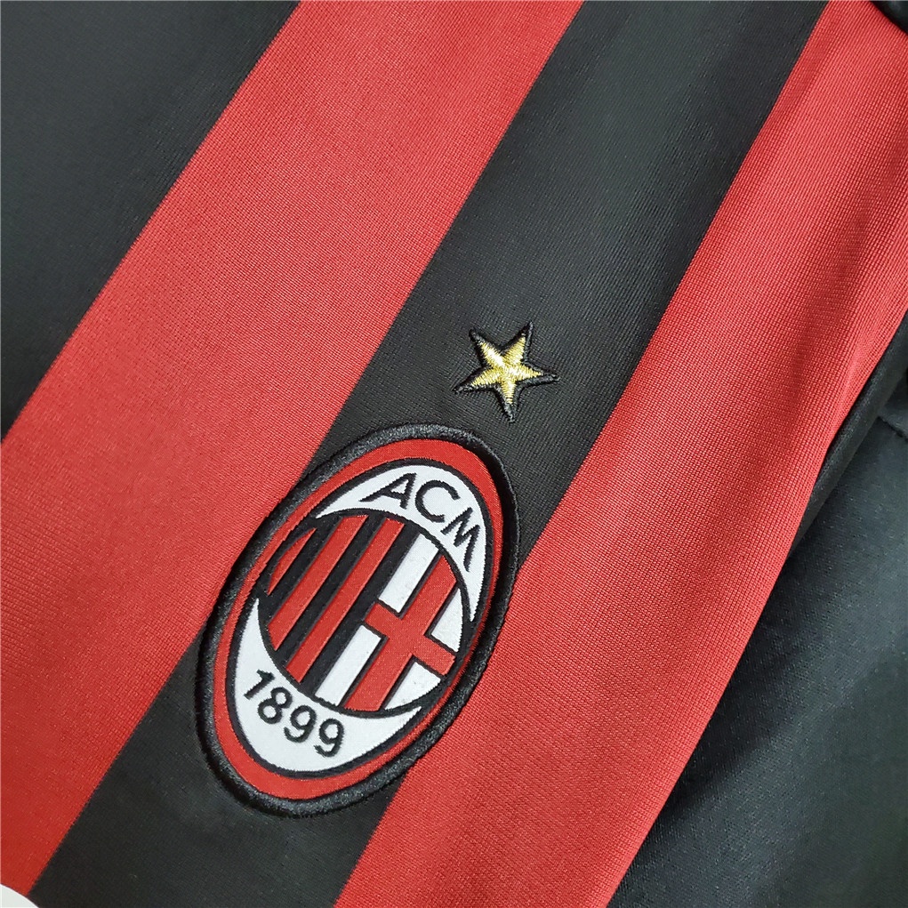 Áo Bóng Đá Đội Tuyển Milan 09-10 Phong Cách Retro