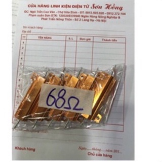 Trở nhôm 50 w 68 ohm
