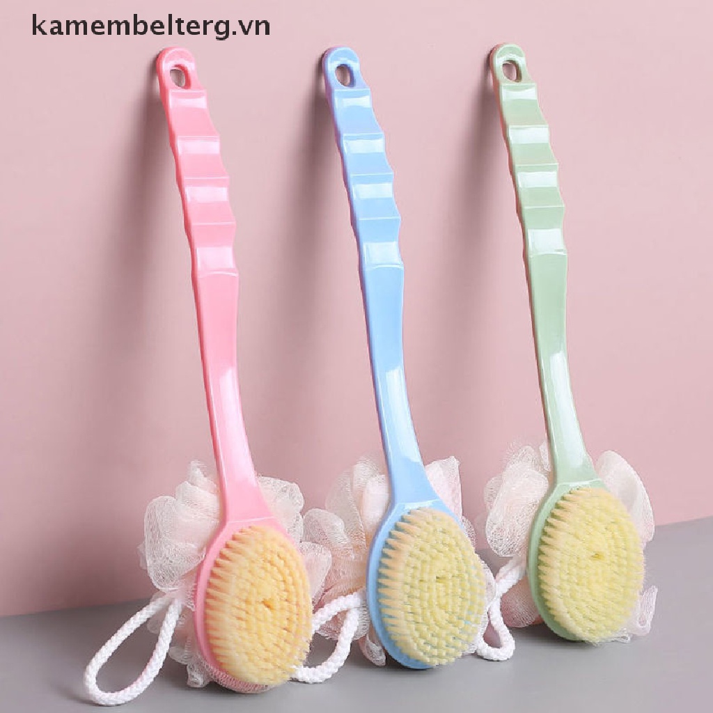 Kk Bàn Chải Chà Lưng Lông Mềm Cán Dài Tiện Dụng