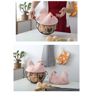Giỏ đựng trứng gà mái ấp