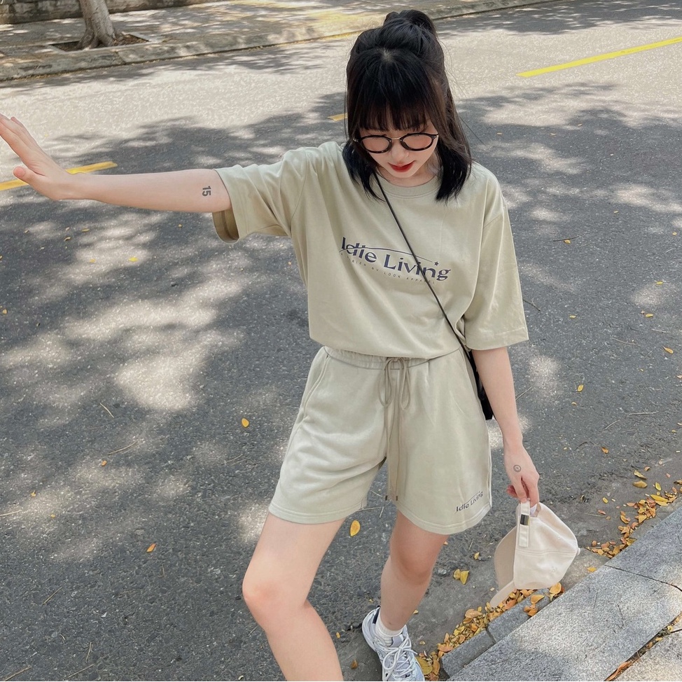 [MÃ GIẢM 50K] Áo thun ngắn tay LOOK IDLE SIGNATURE TEE
