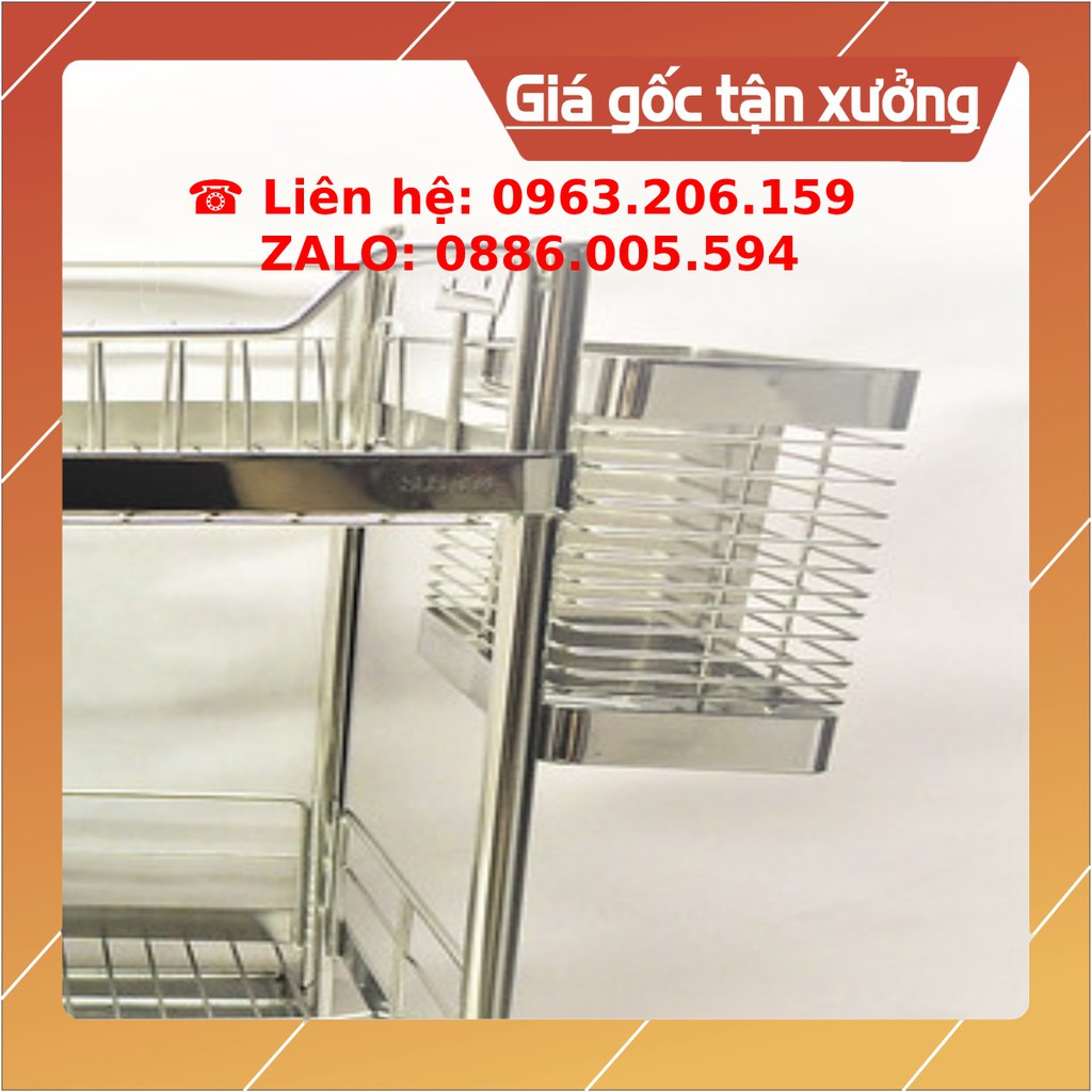 Rổ đựng đũa, thìa, muỗng, muôi. Rổ đôi la inox 201