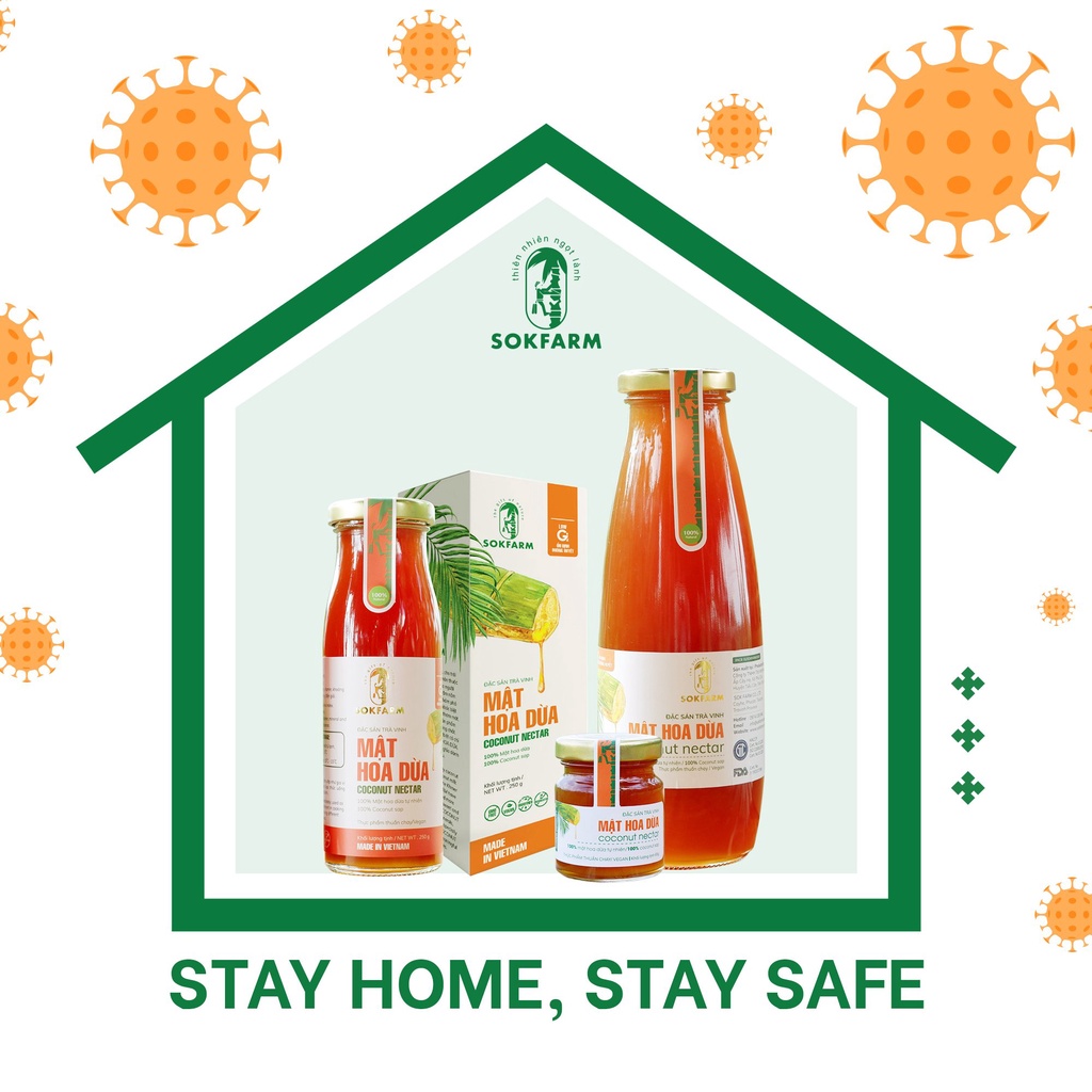 Mật Hoa Dừa Sokfarm 250g cho người tiểu đường