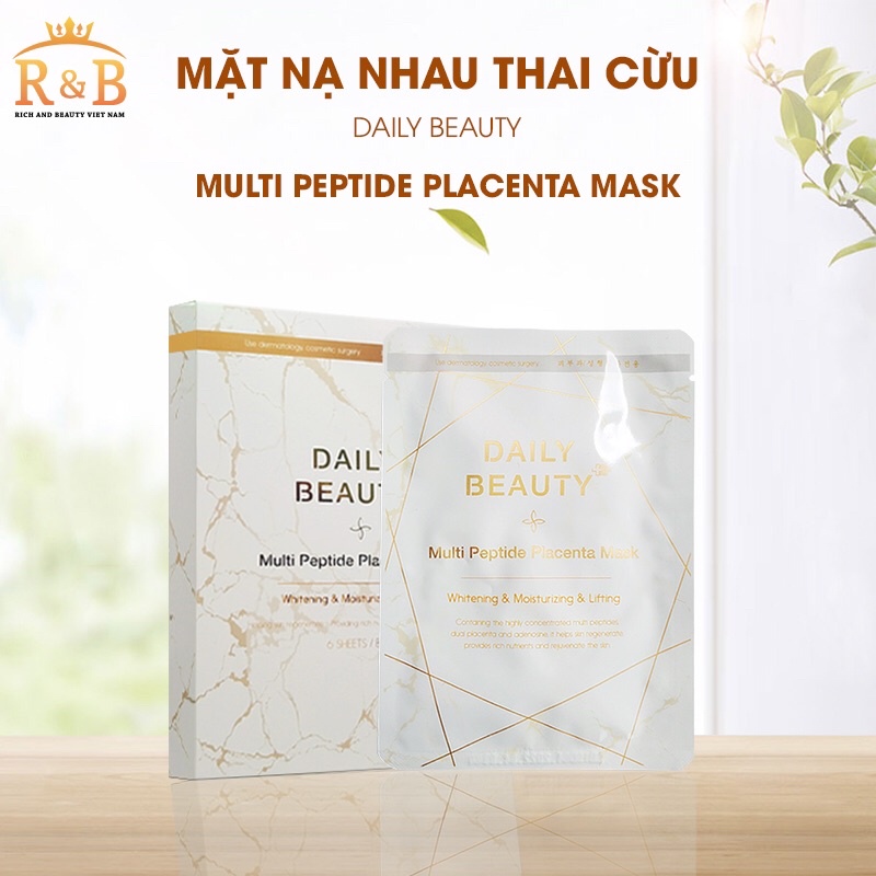 Mặt Nạ Nhau Thai Cừu Multi Peptide Placenta Mask