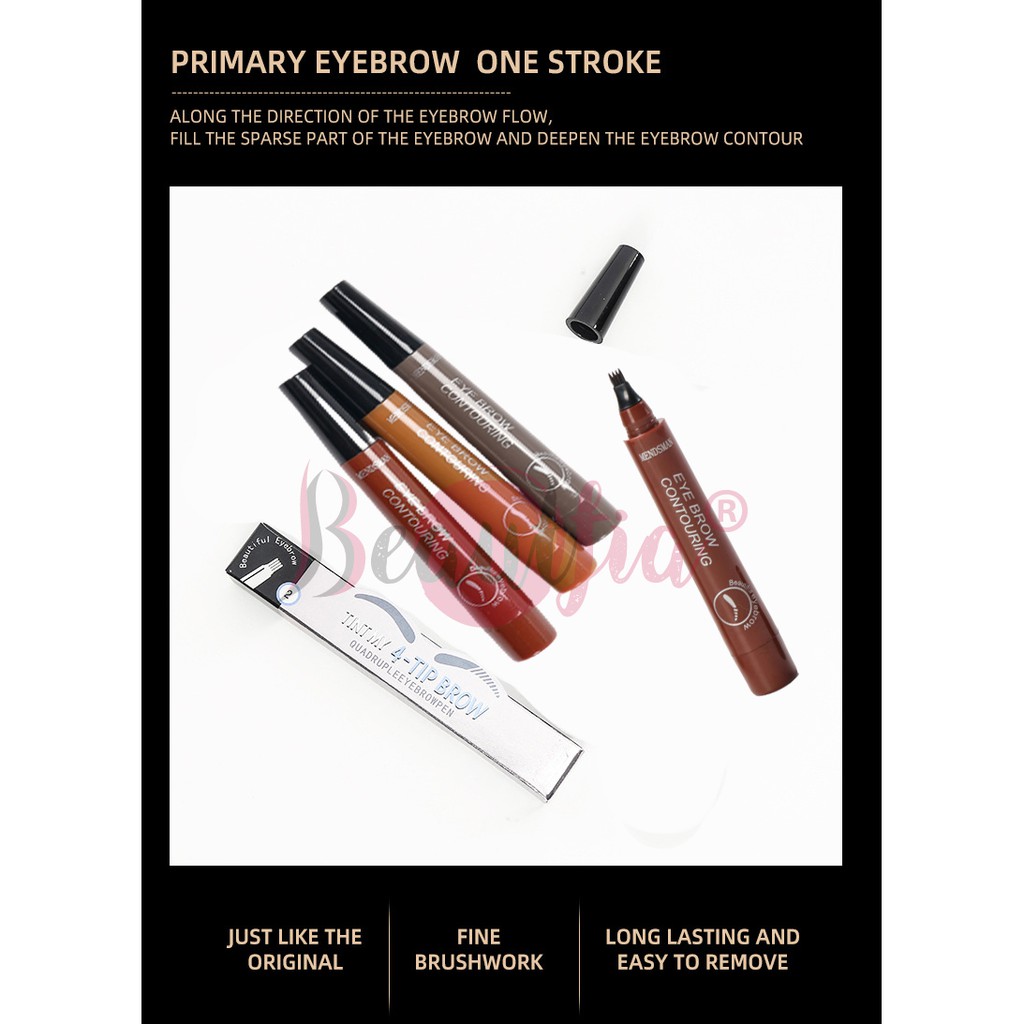 (hàng Mới Về) Bút Kẻ Lông Mày Mendsman - Tint My 4 Ngòi | BigBuy360 - bigbuy360.vn