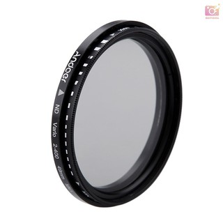 Kính Lọc Máy Ảnh Andoer 49mm Nd2 - Nd400 Cho Máy Ảnh Canon Nikon Dslr